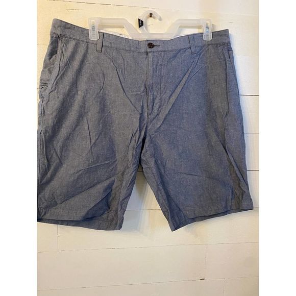 Dockers Sz 40 Mens Blue Gray Shorts 9” Inseam - Picture 1 of 4